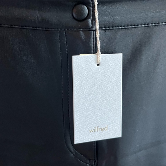 Aritzia Wilfred Adele vegan leather pant with tag - Picture 6 of 6